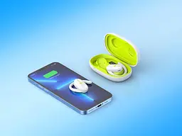 Навушники Celebrat W50 TWS Earphones White - мініатюра 4