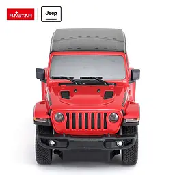 Машинка Rastar Jeep Wrangler JL на управлінні 1:24 червоний 79500 - мініатюра 3