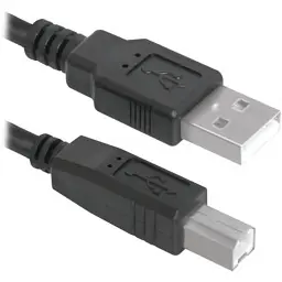 Кабель для принтера USB 2.0 AM/BM 1.8m Defender (83763) - мініатюра 2