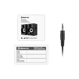 Акустична система REAL-EL S-217 Black (EL121200013) - мініатюра 9