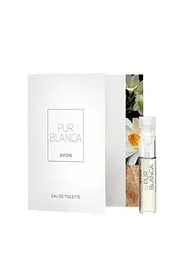 Листівка з пробним зразком Avon Pur Blanca, 0,6 мл - мініатюра 1