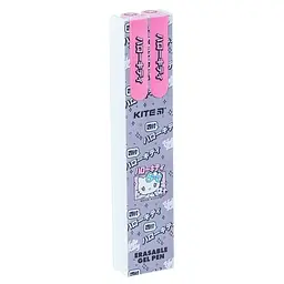 Ручка гелева Kite Hello Kitty пиши-стирай у пеналі синя 2 шт. (HK26-069)