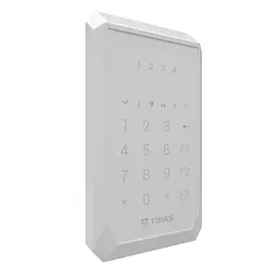 Клавіатура Tiras K-PAD4 White на 4 індикатори зон (21-00025) - мініатюра 2