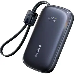 Зовнішній акумулятор Baseus EnerFill Qpow 3 Ultra 10000mAh 22.5W Black (E0027L00) [152259]