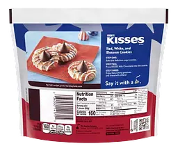 Шоколадні цукерки Hershey's Kisses Patriotic Foils Milk Chocolate Limited Edition 286г - мініатюра 2
