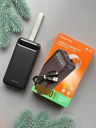 Зовнішній акумулятор Power Bank Borofone BJ14B Freeway 30000 mAh LED LAMP - мініатюра 4