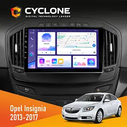Штатна магнітола Opel Insignia 2013-2017 Cyclone C9-011 4x64, DSP Cyclone (НФ-00007087)
