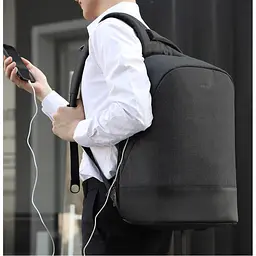 Рюкзак Tigernu T-B3595 15.6` Black/Grey [121164] - мініатюра 4