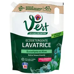 Концентрований гель для прання Chanteclair Vert Ecodetergente Eucalipto e Aloe, 1,2 л