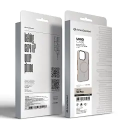 Чехол ArmorStandart Uniq MagSafe для Apple iPhone 16 Pro Max Titanium Gold - миниатюра 6