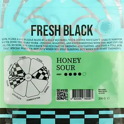 Кава в зернах Fresh Black Honey Sour 200 г  - мініатюра 5