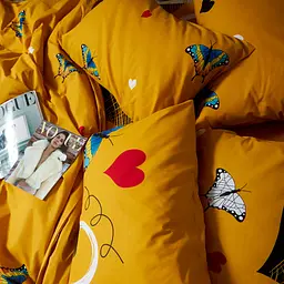 Набір наволочок Moon&Star Бязь Gold Люкс Butterfly Bloom 40х60 см 2 шт - мініатюра 4