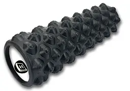 Масажний ролик EasyFit Grid Roller Extreme 45 см Чорний (EF-2051-BK)