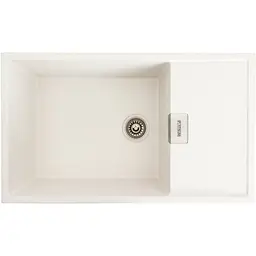 Кухонна мийка Platinum 8650 DIAMOND матова білосніжна (SP000039163)
