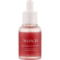 Сироватка для обличчя Arencia Fresh Red Smoothie Serum 8 ревіталізуюча 30 мл - мініатюра 2