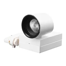 Світильник трековий поворотний під лампу KW-3/50W GU10 WH Brille L105-007