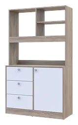 Міні-кухня Doros Лея Дуб сонома/Білий ДСП 100х43х171 (81359335)