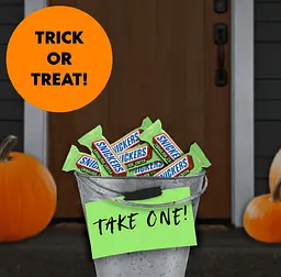 Шоколадні батончики Snickers Ghoulish Green Milk Chocolate Halloween 188г - мініатюра 5