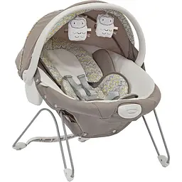 Заколисуючий центр Graco Glider Elite Chevron, бежевий - мініатюра 3