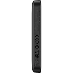 Павербанк Baseus Magnetic Wireless Mini Air Black 6 000 mAh / 20 Вт (P10059002113-00) - мініатюра 7