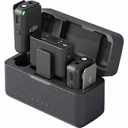 Мікрофонна радіосистема DJI Mic 2TX+1RX+Charging Case (CP.RN.00000198.01) [91917] - мініатюра 2
