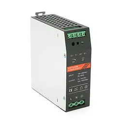 Блок живлення EuroPower EP-PS-12120DIN, 12V/10A (120W) на DIN-рейку, метал, 43х124х113 мм