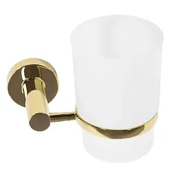 Склянка для зубних щіток Rea 322211A gold REA-77085, Золотий - мініатюра 3