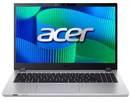 Ноутбук Acer TravelMate TMP215-55 (15 FHD IPS, Intel 5-120U, 16 GB, 512 SSD, UMA, Win11P) Silver (NX.BGPEU.002)
