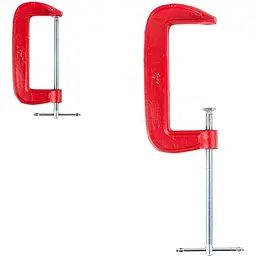 Струбцина столярна Alloid Building Tools тип G 6 - 150 мм (GC-6150AT) - мініатюра 2