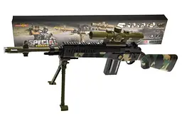 Іграшкова снайперська гвинтівка світлові та звукові ефекти Special Forces Chuang Li Da 831M р.63,5х4,5х13см