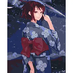 Картина за номерами ART CRAFT Mitsuha Miyamizu 40x50 см Різнокольоровий (PM-194-K-13)