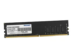 Оперативна пам'ять DDR4 Patriot SL Signature Line 16 GB 3200MHz PSD416G32002 - мініатюра 2