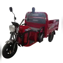 Вантажний електроскутер-самоскид триколісний CROSSER Cargo 16  (1200W 60V, 45Ah) Червоний