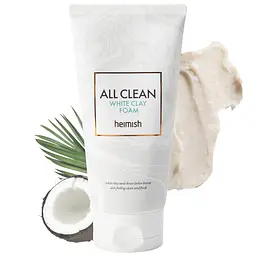 Пінка для глибокого очищення Heimish All Clean White Clay Foam 150 мл (HEI008) - мініатюра 2