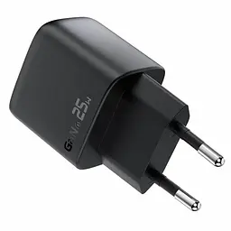 МЗП Acefast A114 PD25W GaN (1USB-A/1C) Black - мініатюра 3
