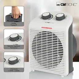 Тепловентилятор Clatronic HL 3761 - мініатюра 2