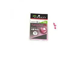 Груз Чебурашка Intech разборная 1г 3шт/уп Tungsten 74 Gloss Pink UV