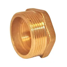 Футорка Lexline К.0722-1"х1 1/2" ВН посилена латунь 30412 - мініатюра 2