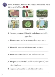 Ladybird Readers 3 Rapunzel Activity Book - мініатюра 4