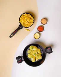 Набір з каструлі 2,3л та ковша 1л Smart Fry + Кухонна дошка - мініатюра 4