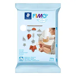Пластика самозастигаюча Fimo Air Light біла 250г