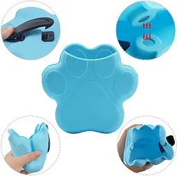 Силіконова сумка для ласощів Paw Shaped Silicone Pet Treat Pouch - мініатюра 5