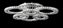 Світлодіодна люстра Lk2369/3+3 LED (WT)