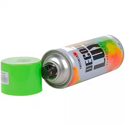 Акрилова фарба Nowax Спрей 450 мл Світло-Зелений (light green/ral6018) - мініатюра 3