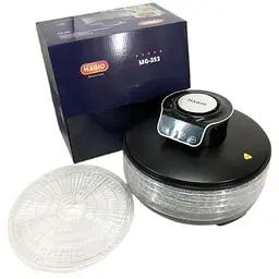 Сушарка для овочів та фруктів Magio MG-353 9 л з LED дисплеєм 245 Вт Сіра - мініатюра 6