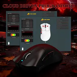 Мышь Attack Shark V3 Pro Wireless (AS-6972792472577-B) Black (G-000004008) - миниатюра 3