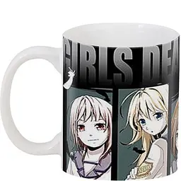Кухоль GeekLand Ангельські ритми Angel Beats АВ.02.06 girls dead monster 330 мл білий - мініатюра 3