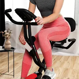Велотренажер Hop-Sport HS-3030X Apeks X-Bike чорний - мініатюра 9