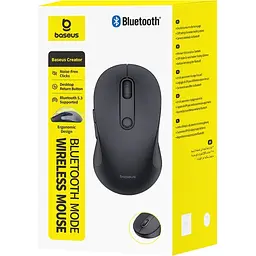 Миша Baseus F02 Ergonomic Bluetooth Mode Black (B0203203) [161901] - мініатюра 5