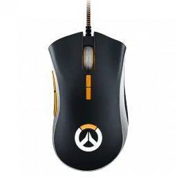 Ігрова провідна оптична миша зі світлодіодним підсвічуванням Razer DeathAdder Chroma Overwatch чорна (ЦУ-00022460) - мініатюра 3